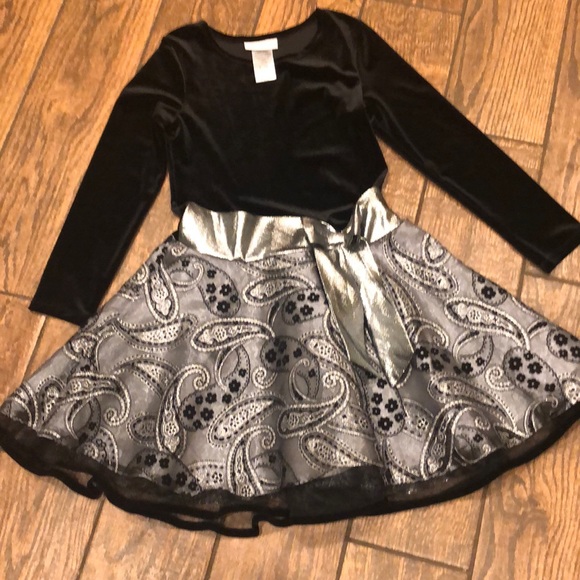 Girls Bonnie Jean holiday dress NWOT 10